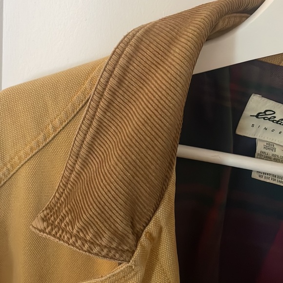 Beige Eddie Bauer work jacket - Picture 4 of 4
